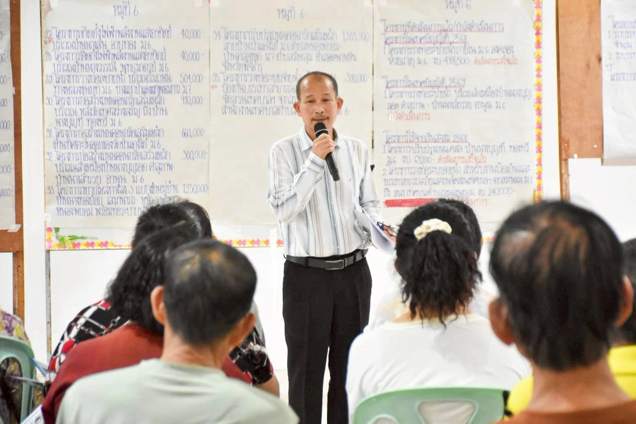 เทศบาลสัญจรพบประชาชน หมู่ที่ 6 ประจำปี 2569